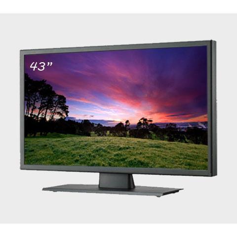 Vu 43" Led With Ir 10 Touchscreen Monitor Brightness: 450 (Nit) Iso