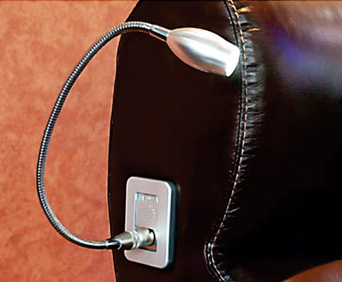 रीडिंग लाइट को टच करें