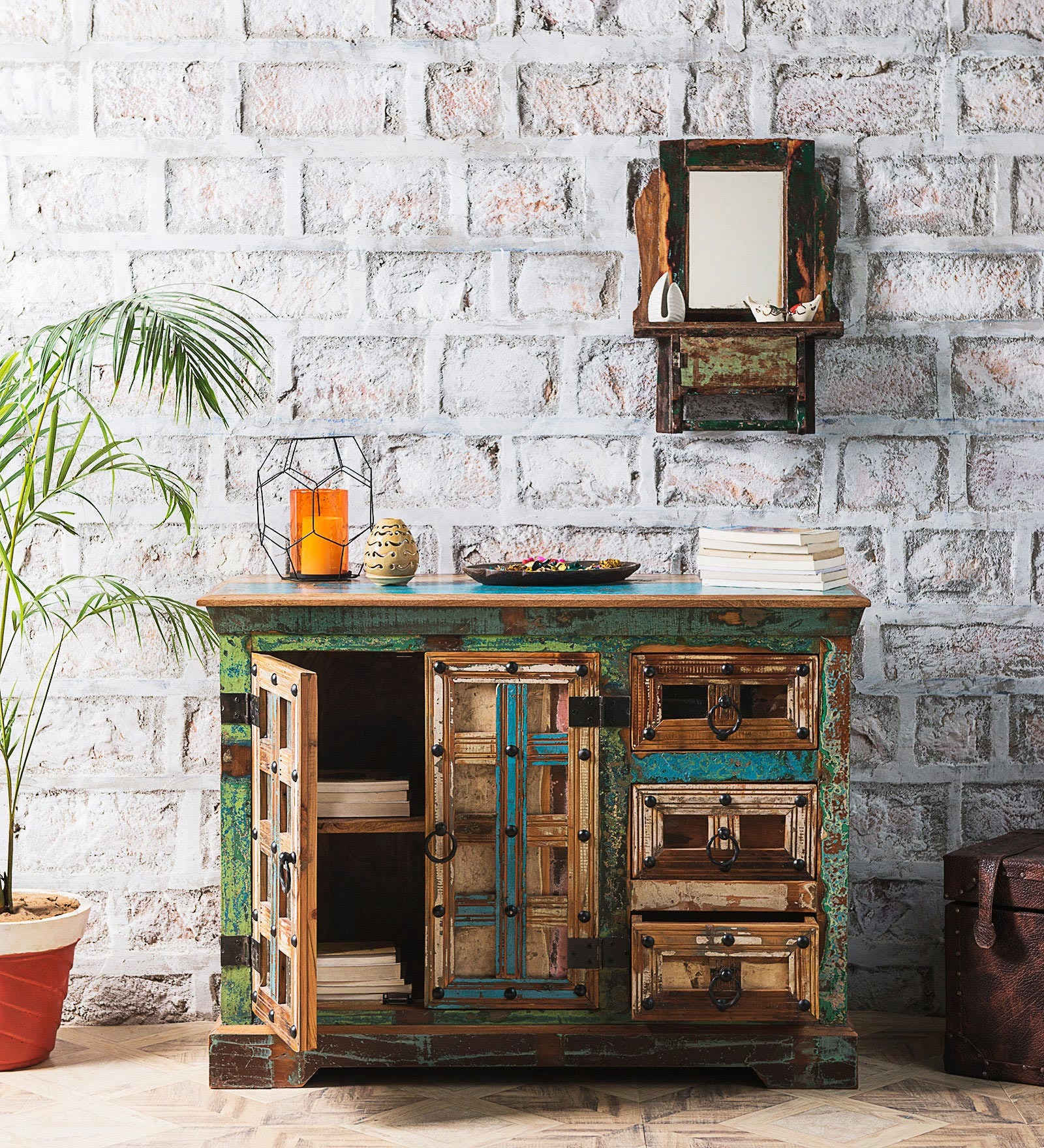 Wooden Sideboard Table