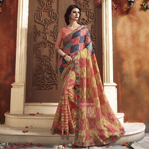 देसीनर कॉटन साड़ी