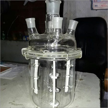 Glass Cylindrical Kettle