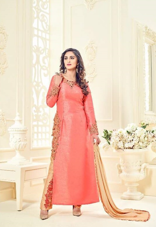 Silk Anarkali Dress Designs