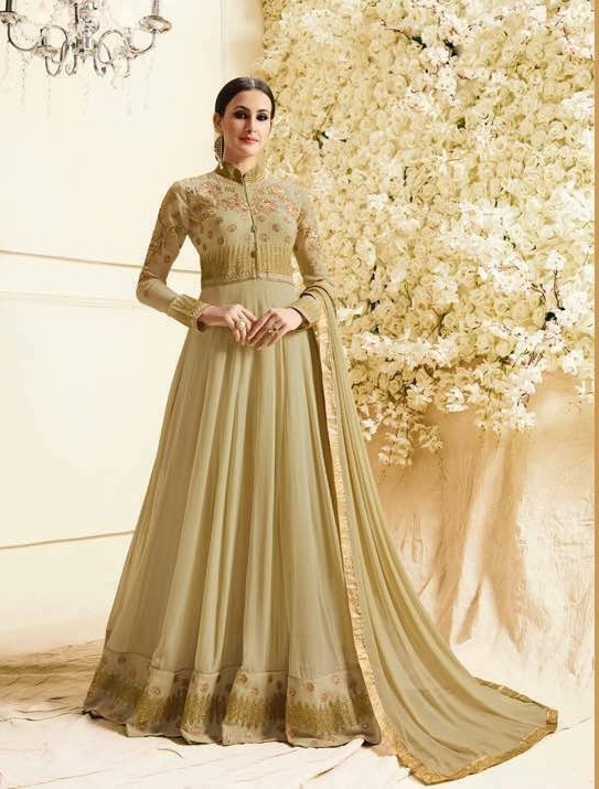 Embroidered Eid Anarkali Suits