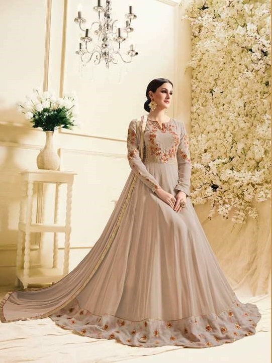 Embroidered Eid Anarkali Suits