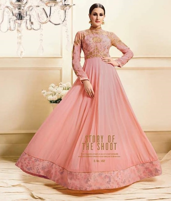 Embroidered Eid Anarkali Suits