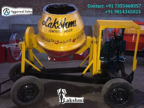 Concrete Mixer With Diesel Engine