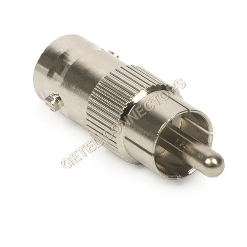 Bnc सॉकेट से Rca प्लग एडाप्टर