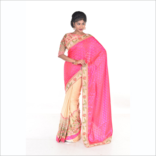 Pink Designer Sarees