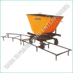 Steel Tilting Bucket Trolley