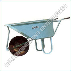 Single Wheel Trolley - Steel, Max Load 150 kg | High Load Bearing Strength, Robust Construction, Perfect for Industrial Use