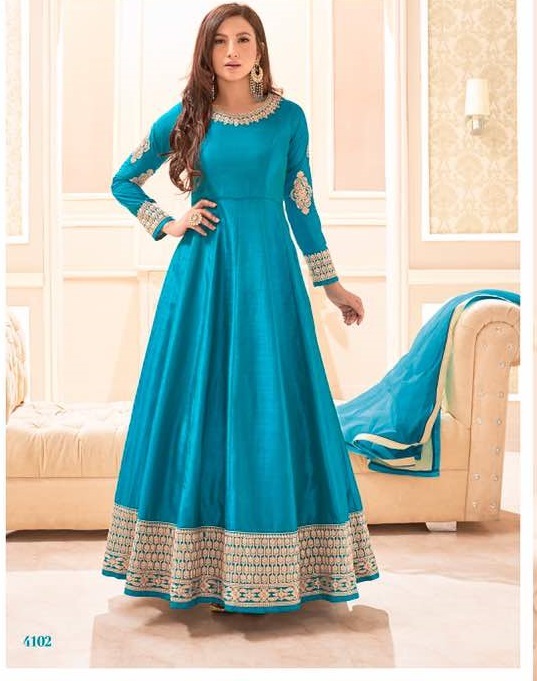 Silk Designer Salwar Kurti