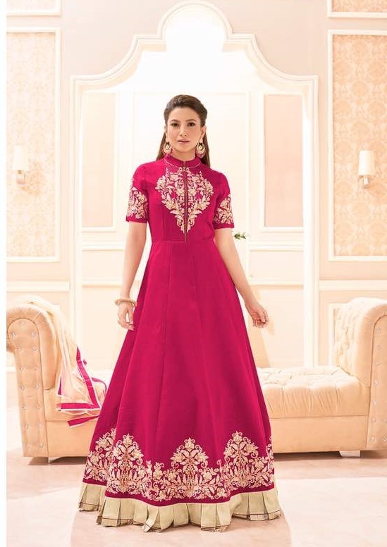 Silk Designer Salwar Kurti