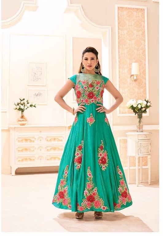 Silk Designer Salwar Kurti