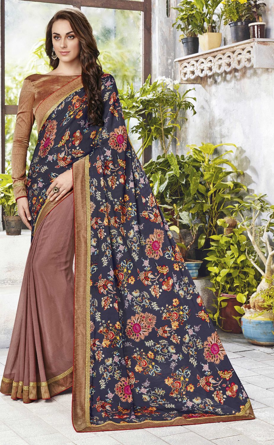 Georgette Half Sarees