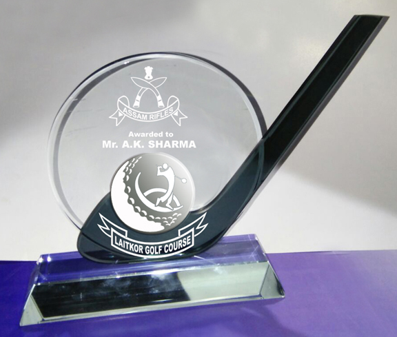Round Glass Award