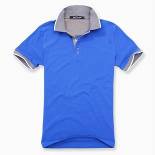 Mens Polo Neck T-shirt