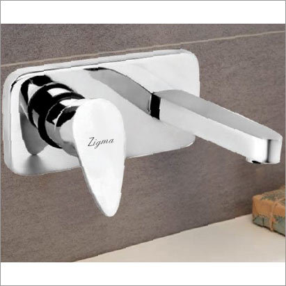 Stainless Steel Single Lever Wall Mounted Basin Mixer