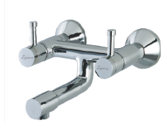 Wall Mixer Non Telephonic - Stainless Steel, 20 mm Round Pipe Connection | Durable Design, Effortless Operation