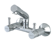 Single Lever Sink Mixer - Stainless Steel, 20 mm Round Pipe Connection, Sleek Design and Durable Finish