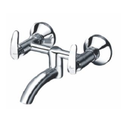 Stainless Steel Wall Mixer Non Telephonic