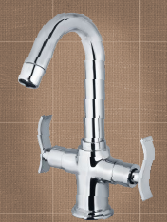 Stainless Steel Zita Collection Center Hole Basin Mixer