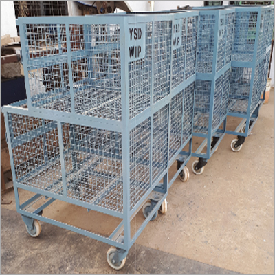 INDUSTRIAL WIREMESH TROLLEY