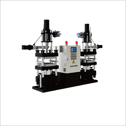 JLL डबल वर्किंग स्टेशन वर्टिकल रबर इंजेक्शन मशीन