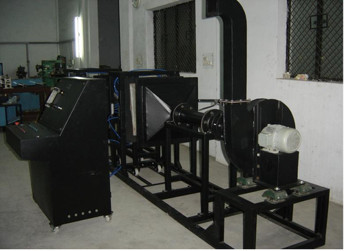 AIR FILTER TEST RIG - 110-220 Voltage, Stainless Steel Material, Black Color | Industrial Application, High Durability