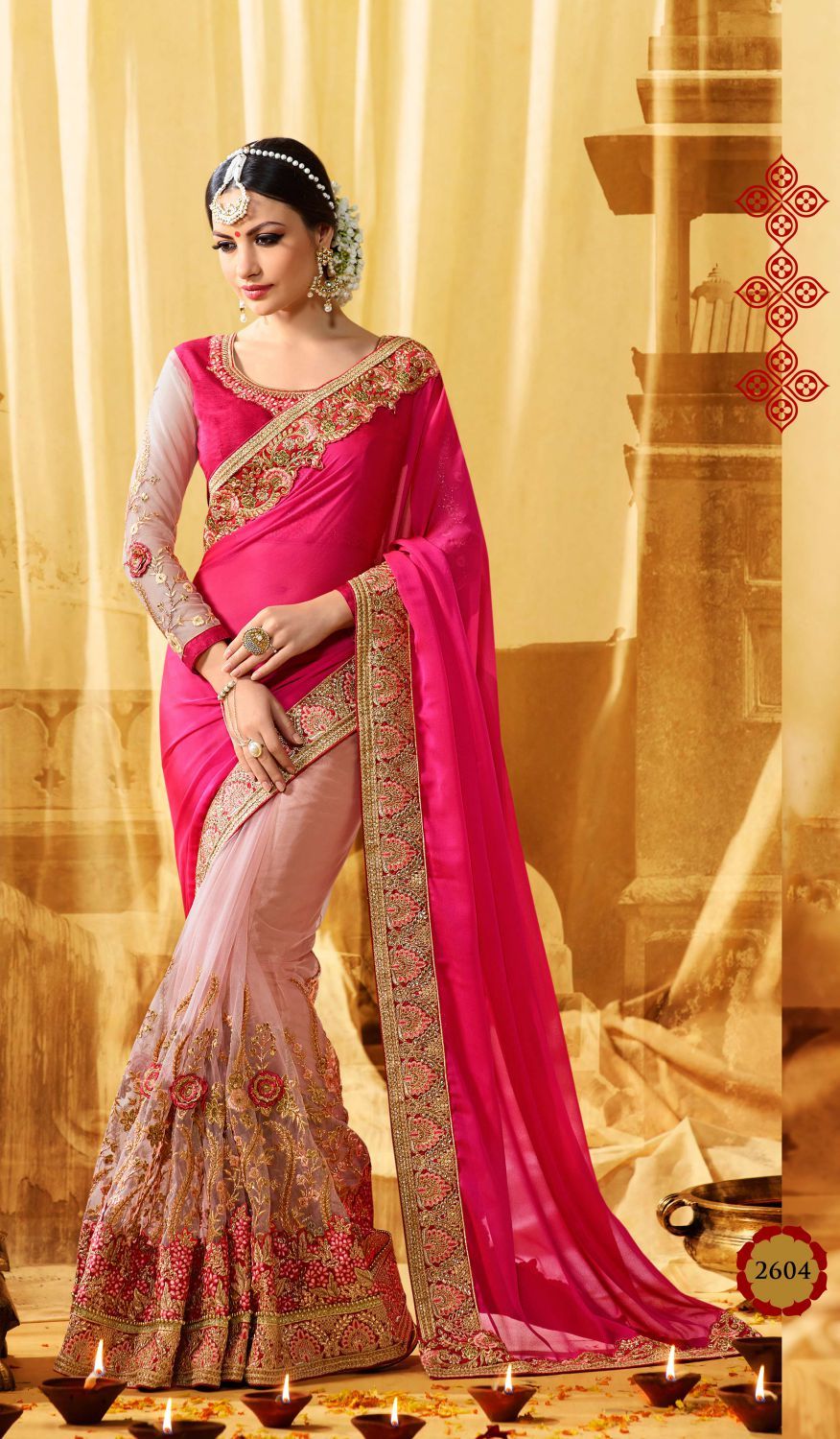 Multicolour Georgette Digital Printed Saree Catalog From Sethnic Wholesale Supplier In Surat
