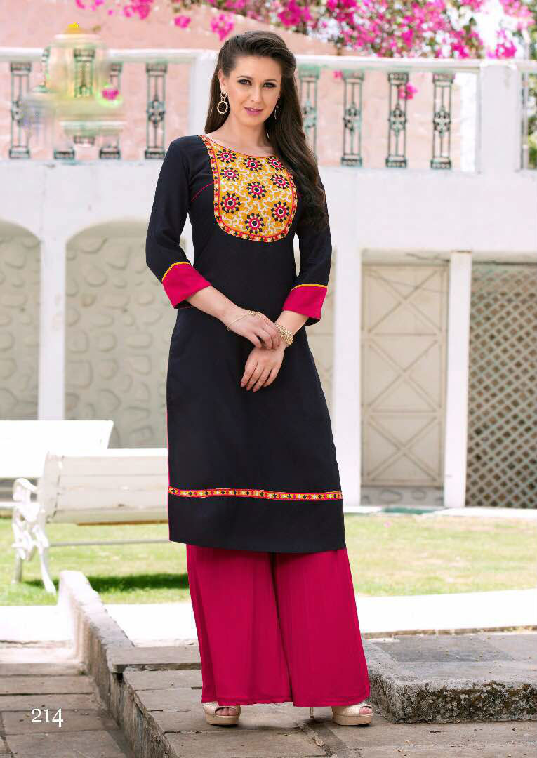 Printed Kurtis - Heavy Rayon Fabric, Designer Style In Sizes M, L, Xl, Xxl, Xxxl | Casual Printed Pattern For Girls