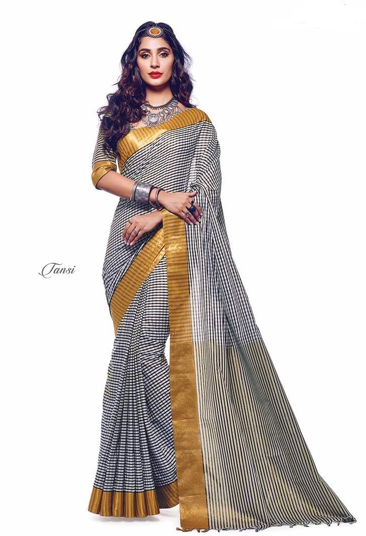 Multi-color Online Buy Designer Party Wear Saree