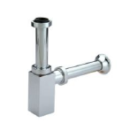 Bath Hardware Sets Cubix Bottle Trap With Brass Pipe
