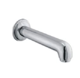 Aluminum Round Spout With Wall Flange