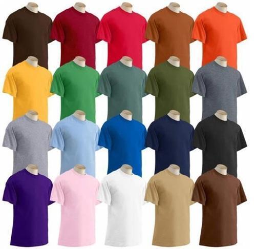 गोल गर्दन की टी-शर्ट