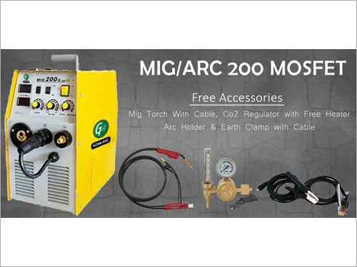 200 Mosfet MIG और MAG वेल्डिंग मशीन