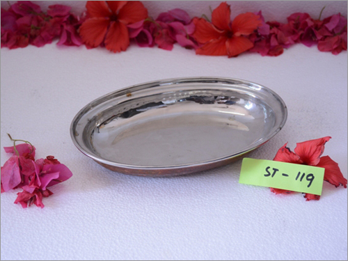 स्टेनलेस स्टील सर्विंग ट्रे