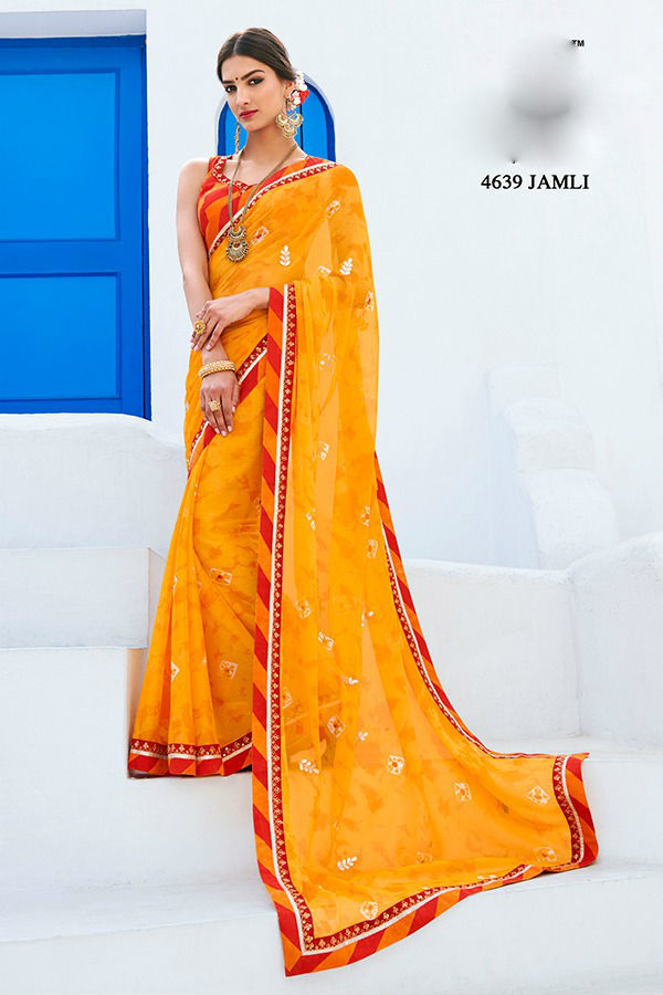 Georgette Online Shopping Of Designer Saree