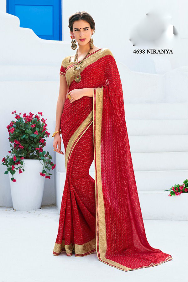 Georgette Online Shopping Of Designer Saree