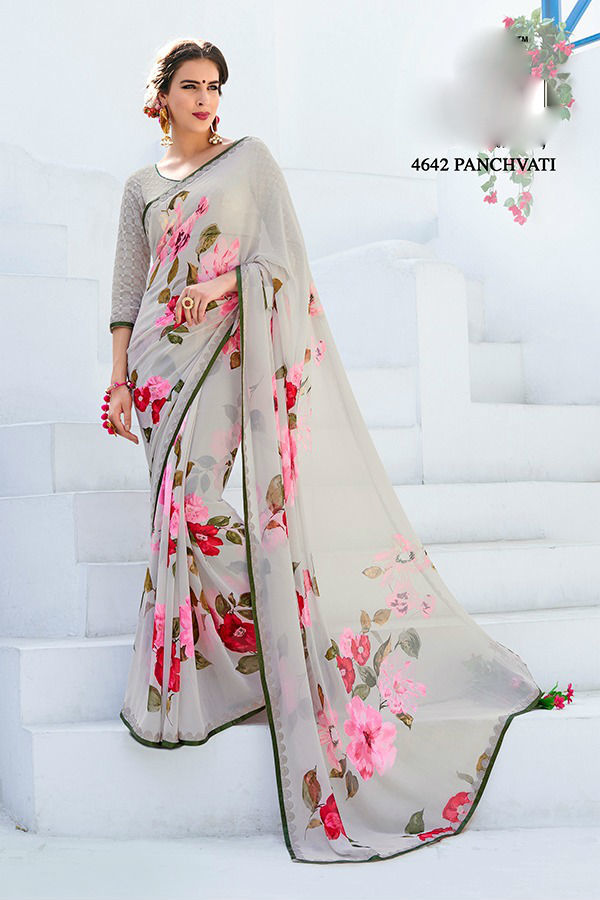 Georgette Online Shopping Of Designer Saree