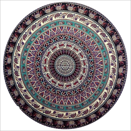 Printed Tapestry Design: Kashmiri