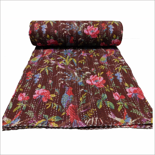 100% Cotton Designer Kantha Quilts