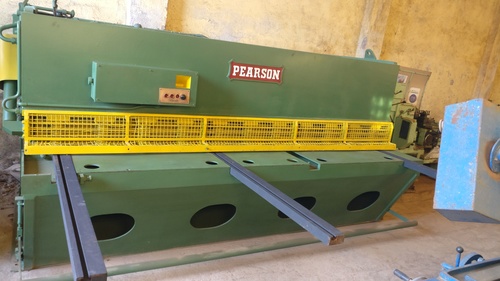 Used Shearing Machine - 3200mm Length, 12mm (MS) & 6mm (SS) Capacity | Steel, Hydraulic, Excellent Condition