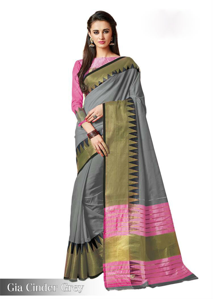Multicolour Buy Pure Cotton Silk Saree Catalog From Sethnic