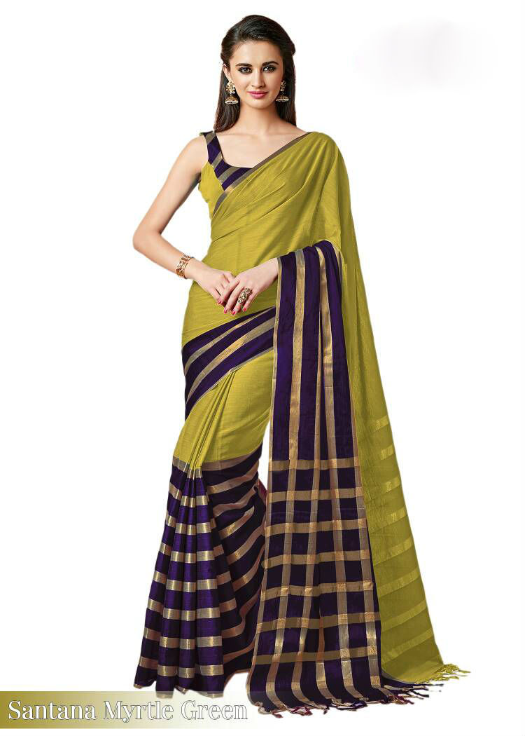Multicolour Buy Pure Cotton Silk Saree Catalog From Sethnic