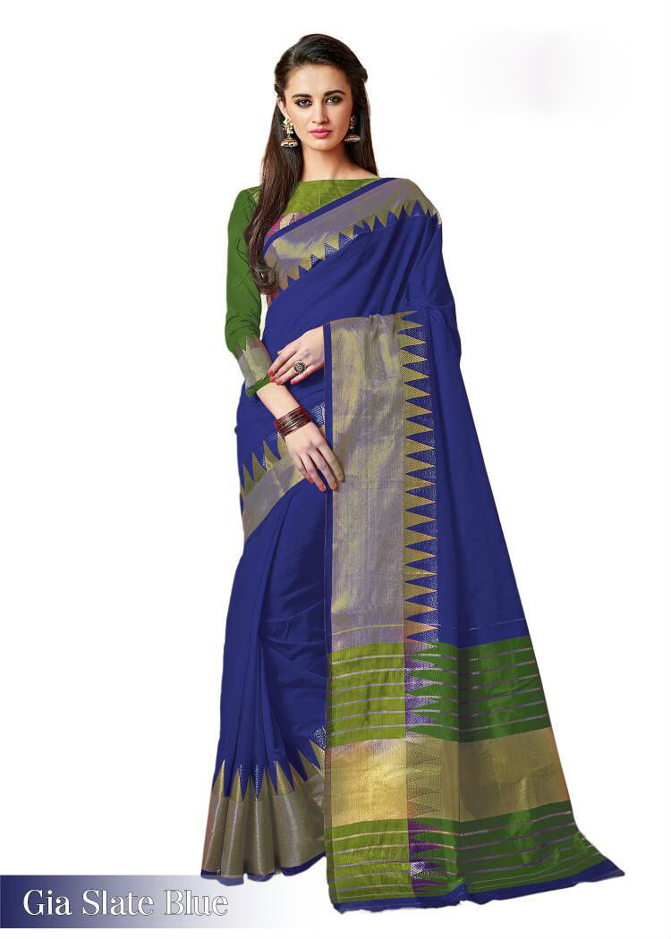Multicolour Buy Pure Cotton Silk Saree Catalog From Sethnic
