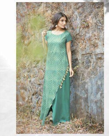 Rayon Long Kurtis