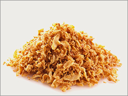 Fried Onion - Frozen Particles, Brown Dried Texture | Premium Snack Meal and Garnishing Enhancement with Rich Flavor