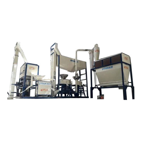 Galvanized Steel Mini Flour Mill Plant