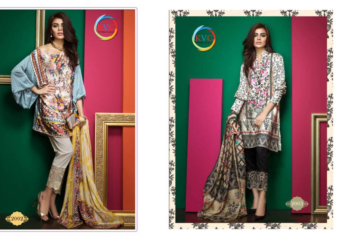 Pure Printed Cotton Suit