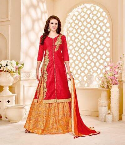 Wedding Suits - Banarasi Slub & Jacquard Fabric, Semi-stitched Up To Size 42, Embroidered Design